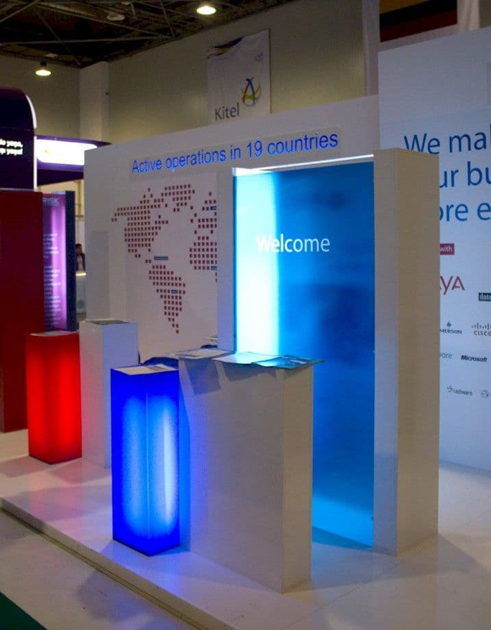 R.I.S.K. company stand creation for BakuTel 2011 exhibition  3.jpg