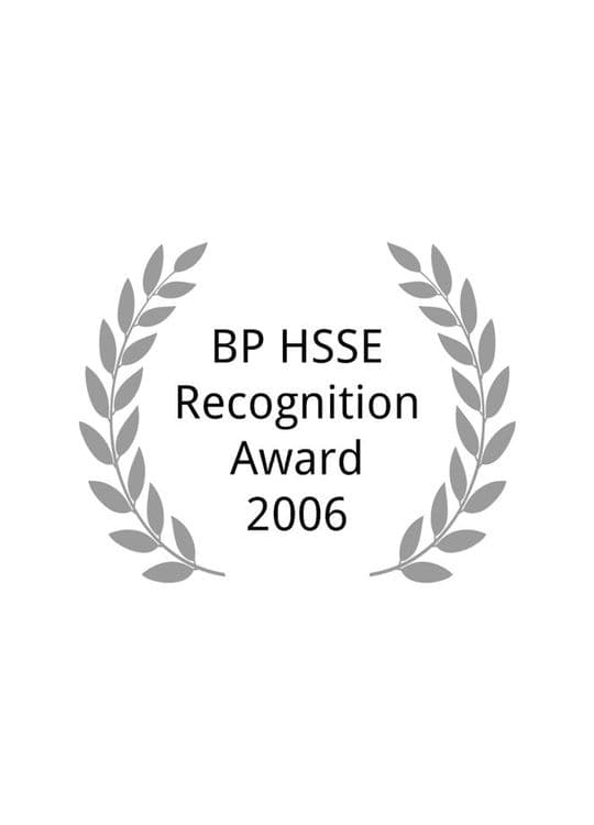 BP HSSE Recognition Award 2006