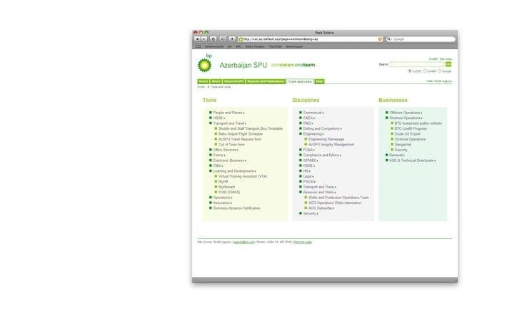 İntranet for BP Azerbaijan  4.jpg