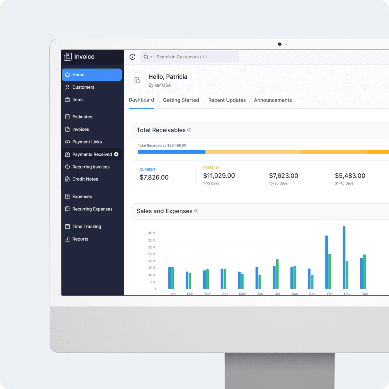 User Accounts & CRM