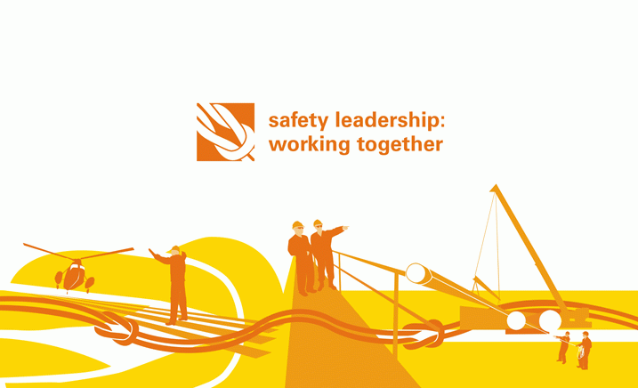 Brand and corporate style creation for “Safety Leadership” annual forum .gif