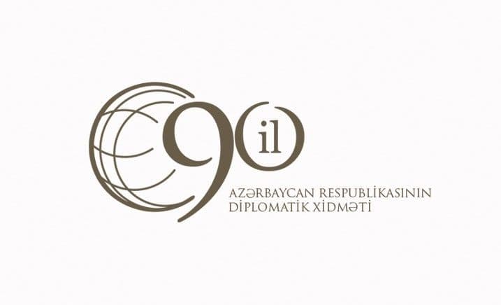 Logotype for the 90th anniversary of the Ministry of Foreign Affairs of Azerbaijan Republic  2.jpg