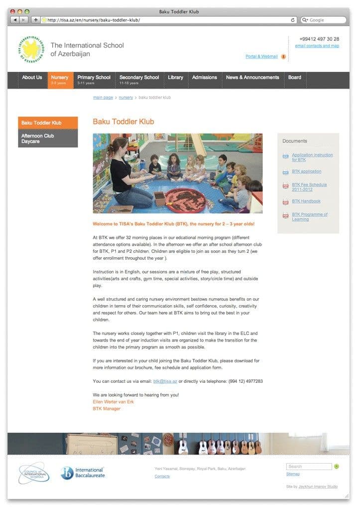 Website for The International School of Azerbaijan  3.jpg