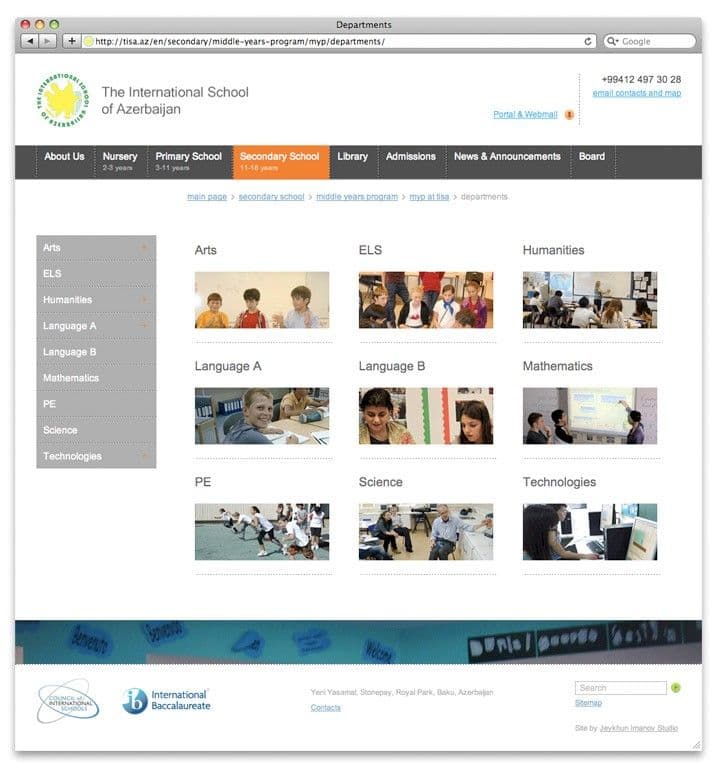 Website for The International School of Azerbaijan  4.jpg