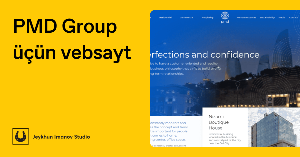 PMD Group üçün vebsayt