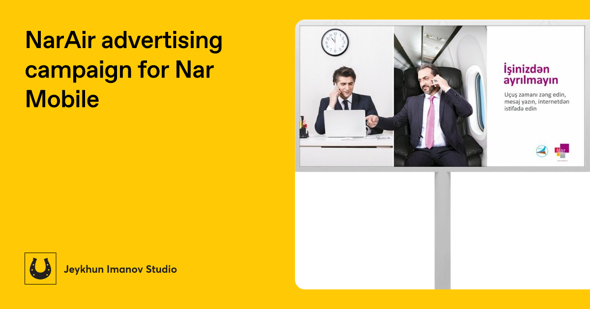 NarAir advertising campaign for Nar Mobile