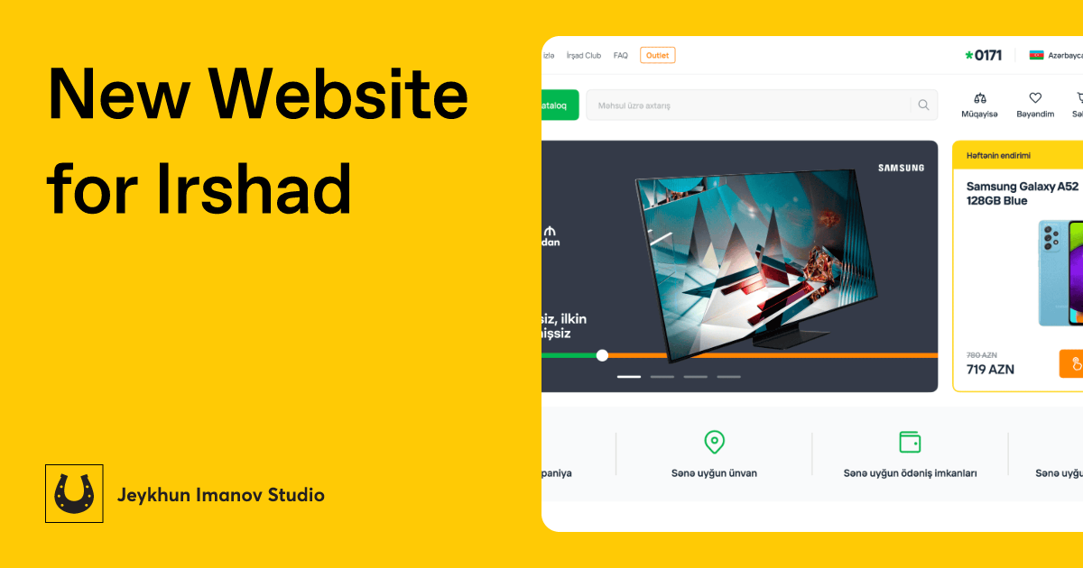New Website for Irshad