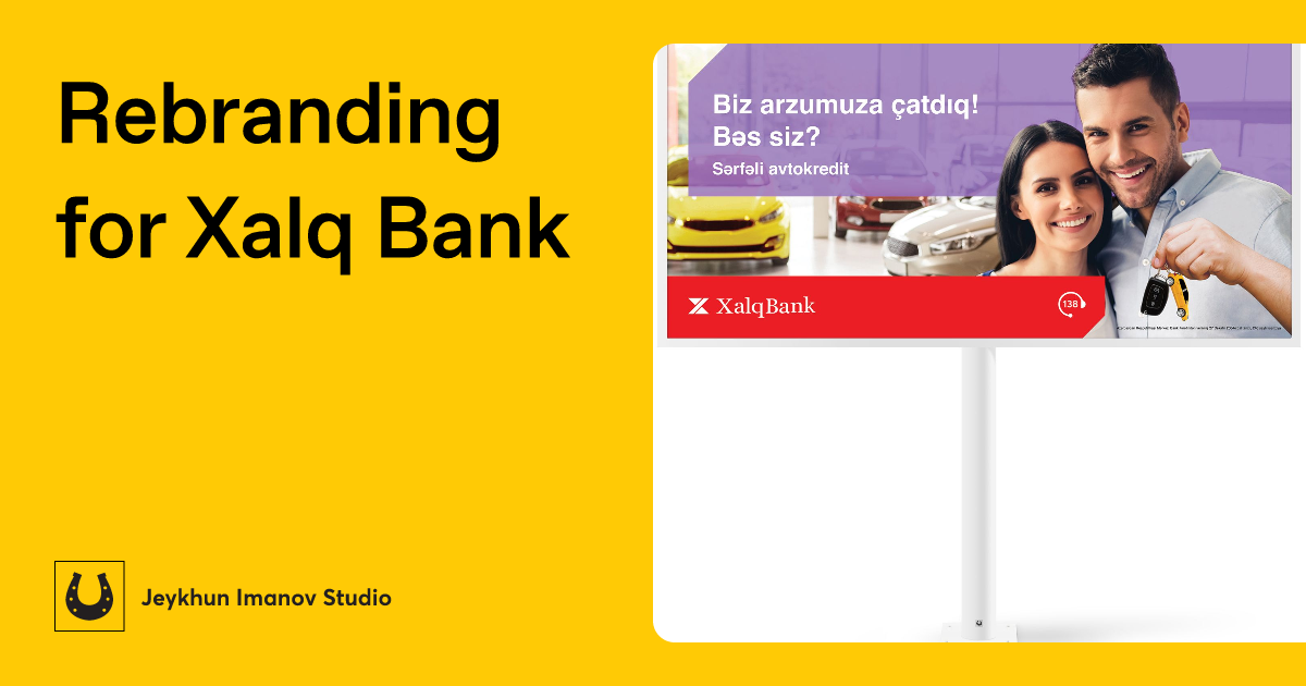 Rebranding for Xalq Bank